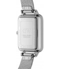 Daniel Wellington Quadro Lumine Pressed Piano (white) Sterling