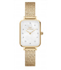 Daniel Wellington Quadro Lumine Pressed Piano (white) Evergold