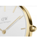 Daniel Wellington Petite St Mawes (white) 32 mm Evergold