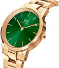 Daniel Wellington Iconic Link (emerald) 28mm Evergold